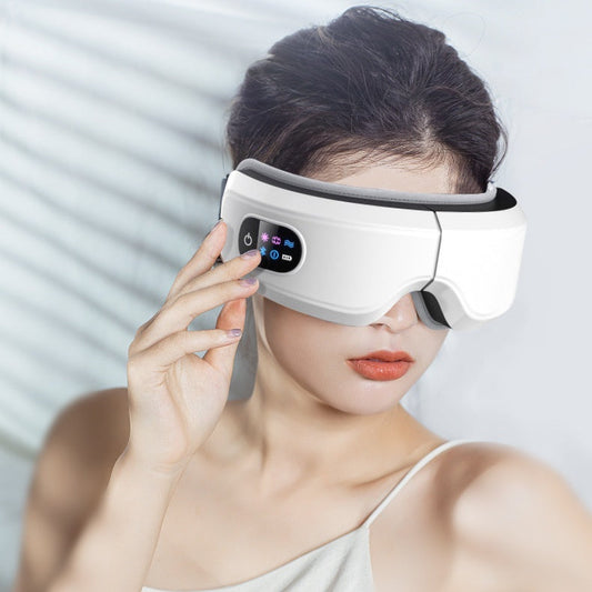 VisionRelax – Masque Masseur Yeux Bluetooth Chauffant Anti-Fatigue
