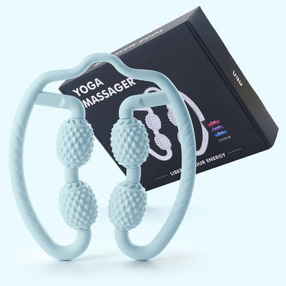FlexiMass – Rouleau Masseur 4 Roues pour Jambes et Cuisses